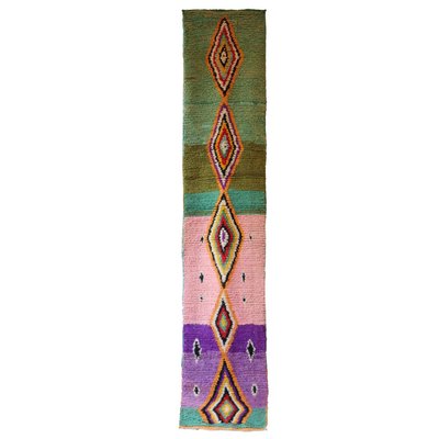 Tapis de couloir pure laine berbère 74 x 380 cm AFK LIVING