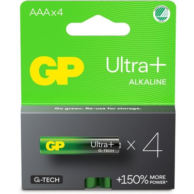 Pile ULTRA PLUS 4 Piles AAA LR03 GPE