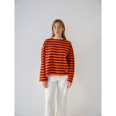 T-shirt rayé manches longues NÚRIA MINDTRAVELER