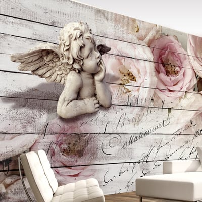 Papier peint intissé panoramique Vintage et Retro Angel and Calm EDEN