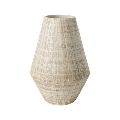 Vase céramique déco strié 29 cm - SHANI CAMIF