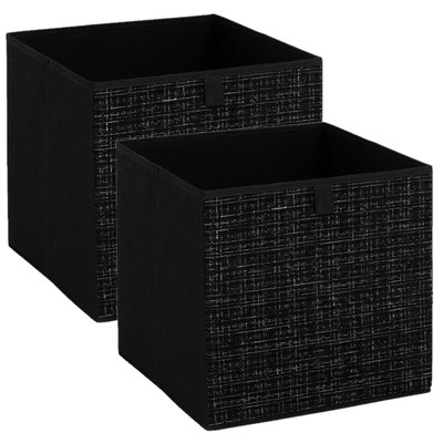 Lot de 2 boites de rangement TWEED ATMOSPHERA