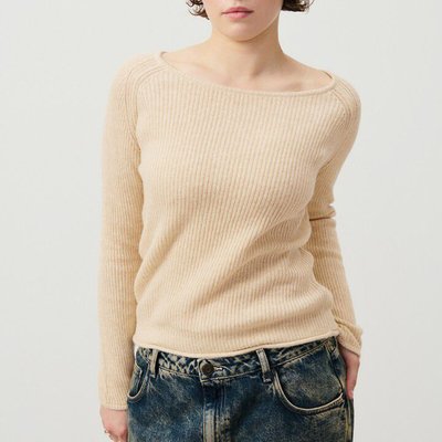 Camisola de mangas compridas, decote à barco , FALIDAY AMERICAN VINTAGE