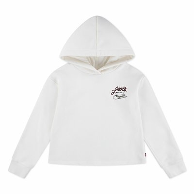 Felpa in tessuto spazzolato, logo sul petto LEVI'S KIDS