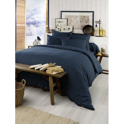 Housse de couette cotonflanelle  unie, Orea C DESIGN HOME TEXTILE