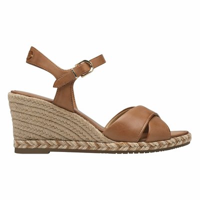 Keilsandaletten aus besonders weichem Leder TAMARIS