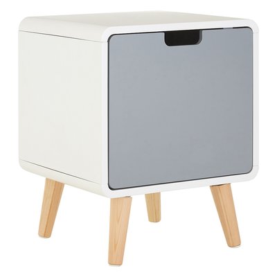 Nordic 1-Door Bedside Table SO'HOME