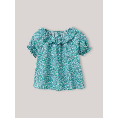 Blouse col Pierrot - Tissu Liberty CYRILLUS