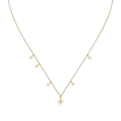 Collier en argent 925 et oxyde de zirconium SOLIS
