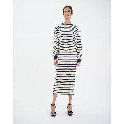 Pull Layann en coton marine INES DE LA FRESSANGE PARIS