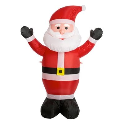 Père noël gonflable H120 cm pour l'extérieur FEERIC LIGHTS & CHRISTMAS
