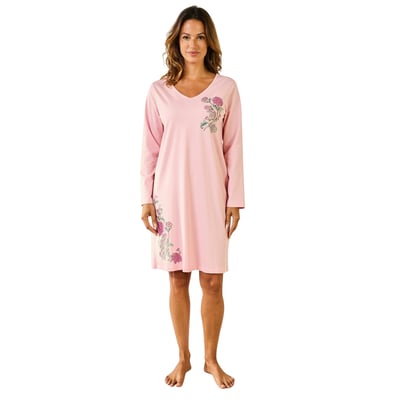 Lot de 2 chemises de nuit forme t-shirt DAXON