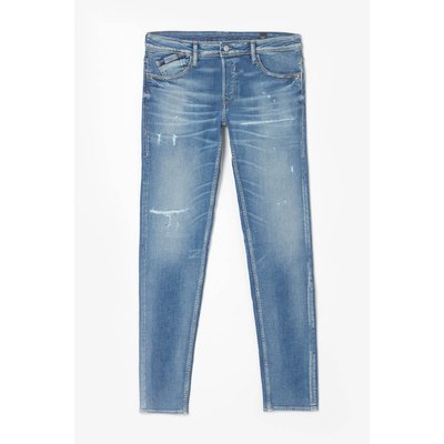 Jeans ajusté stretch 700/11, longueur 34 LE TEMPS DES CERISES