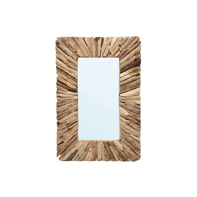 Miroir en bois flotté DRIFTWOOD FRAMED BAZAR BIZAR