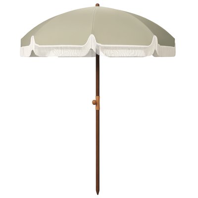 Parasol de plage Polyester Vert OUTSUNNY