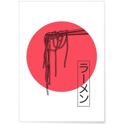 Affiche Rāmen L'AFFICHERIE