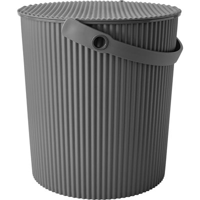 Panier de rangement L seau Omnioutil  20 litres Gris HACHIMAN