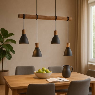 Suspension en métal scandinave, Trebale LINDBY
