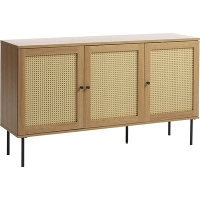 Buffet 3 portes effet cannage MOGEST RECOLLECTION