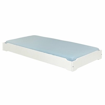 Lit empilable avec matelas Bois massif  JELLY AKITEN RETAIL