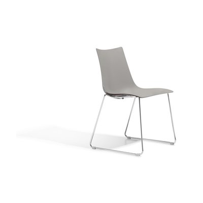 Lot de 2 chaises Zebra avec pied luge par Scab SCAB DESIGN