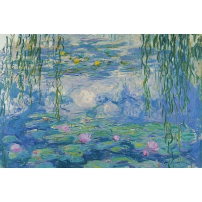 Tableau waterlilies de claude monet HEXOA