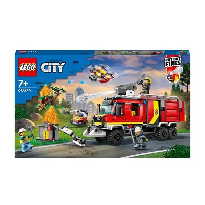 City Le camion d'intervention des pompiers LEGO