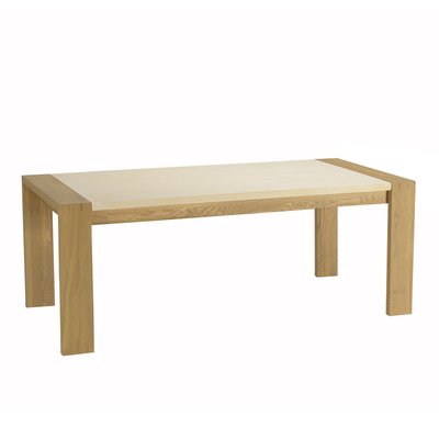 Table à manger béton et chêne 200 cm BRASILIA PIER IMPORT