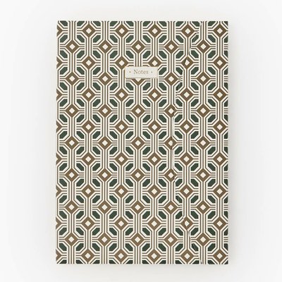 Carnet A5 ligné magnétique, 80 pages MONOPRIX