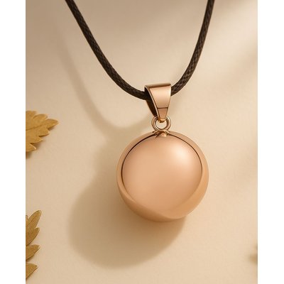 Bola de grossesse Glossy Or rose CACHE COEUR