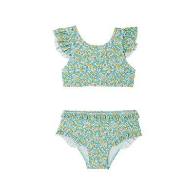 Maillot de bain 2 pièces fleuri VERTBAUDET