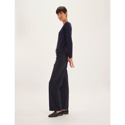 Pantalon Gabriel bleu et noir INES DE LA FRESSANGE PARIS