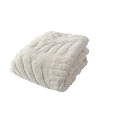 Plaid jacquard en sherpa HOME MAISON