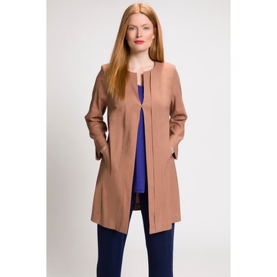 Veste en lin camel femme La Redoute