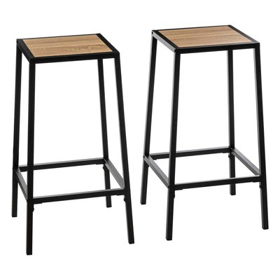 Lot de 2 tabourets bar ALIAJ 5FIVE SIMPLY SMART