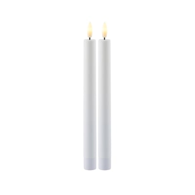 Set de 2 Bougies LED Sille 25 x 2cm à Piles SIRIUS