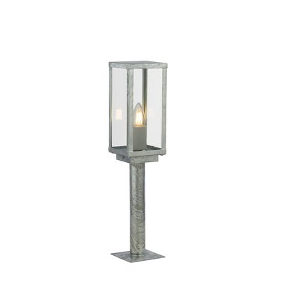Galvanised Outdoor Light Post SO'HOME