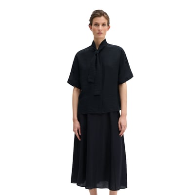 Chemisier à pinces regular en mélange de viscose MARC O'POLO