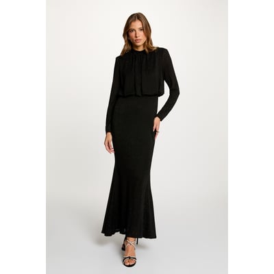 Robe maille brillante MORGAN