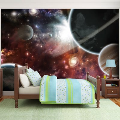 Papier peint intissé panoramique Paysage Walk in Space EDEN