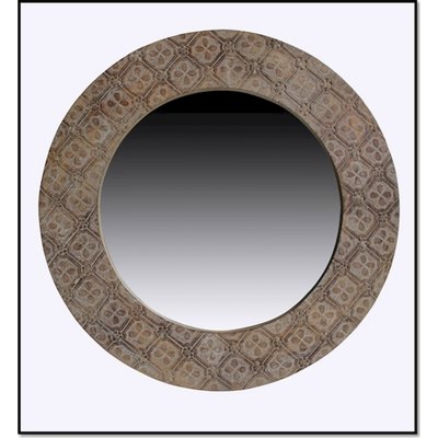 Miroir rond en bois, Indio RECOLLECTION