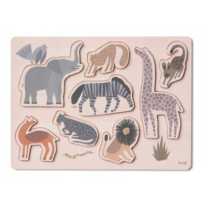 Puzzle Safari 8 pièces FERM LIVING
