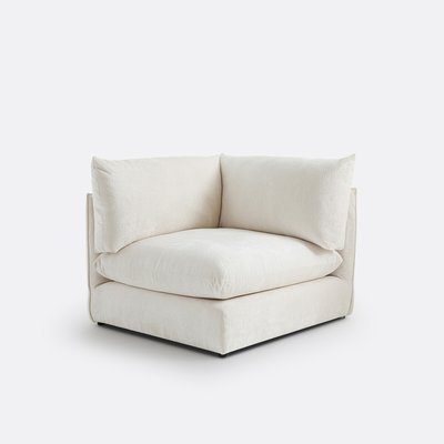 Sofá modulable de terciopelo de canalé, Malo LA REDOUTE INTERIEURS
