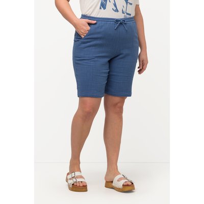 Short en tissu gaufré à coupe large ULLA POPKEN