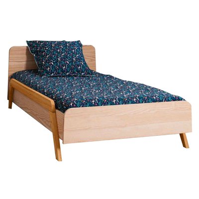 Pack lit enfant évolutif avec barrières et matelas Bois massif  DIXIA AKITEN RETAIL
