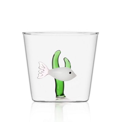 Verre poisson  Marine Gardern White Fish ICHENDORF