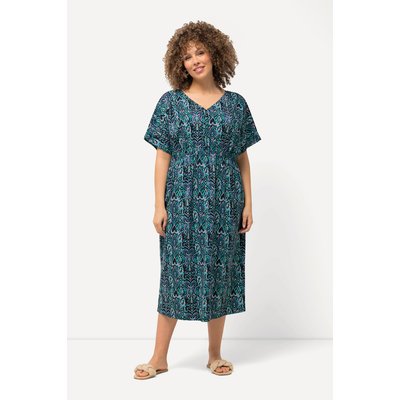 Robe midi oversized en jersey. Décolleté ULLA POPKEN