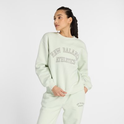 Graphic Fleece Crew col rond manches longues. NEW BALANCE