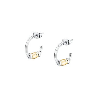 Boucles D'Oreilles en acier,cristaux, COLORI MORELLATO