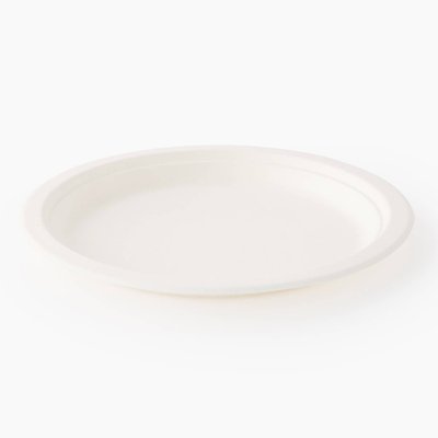 20 assiettes en fibre de canne à sucre, 23cm MONOPRIX